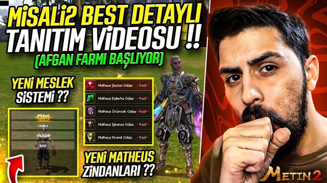 ZİYAD APAYDIN BOMBAYI PATLATTI !! YENİ SEZON MİSALİ2 BEST TANITIM #metin2 #metin2pvp #misali2