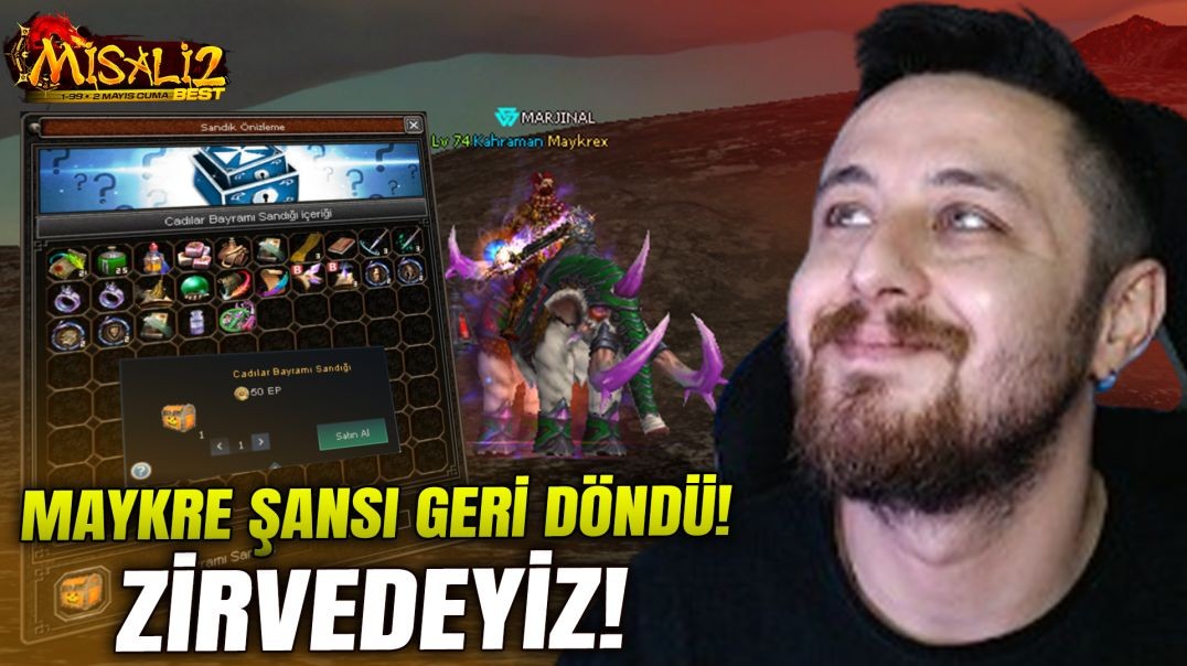 BU NERENİN ŞANSI?? SUNUCUNUN TÜM MANULARI BİZDEN! ADIM ADIM ZİRVEYE! | Metin2 - Misali2